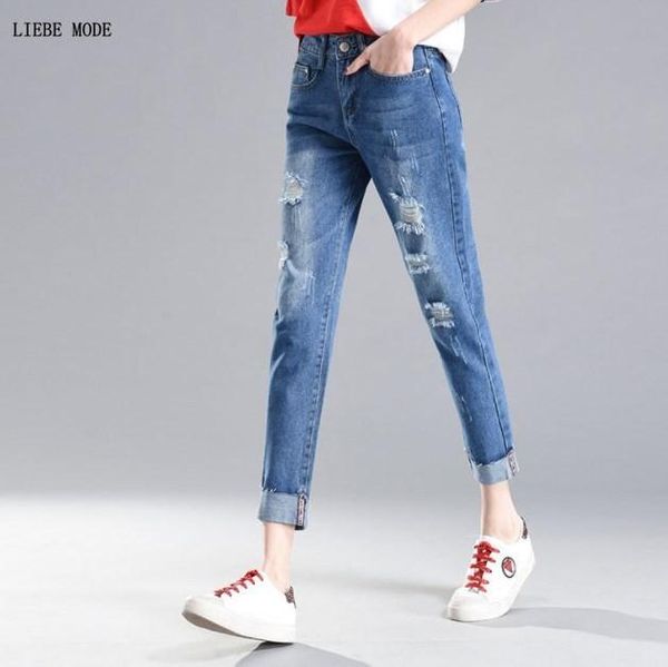 women's jeans white khaki black blue boyfriend ripped for women plus size denim pencil pants korean elastic waist woman
women's jeans white khaki black blue boyfriend ripped for women plus size denim pencil pants korean elastic waist woman