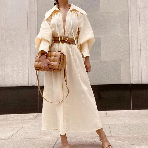 women's swimwear yellow long maxi dresses for women summer 2021 elegant lace-up v neck lantern sleeve red dress sashes holiday beach we, White;black
women's swimwear yellow long maxi dresses for women summer 2021 elegant lace-up v neck lantern sleeve red dress sashes holiday beach we, White;black