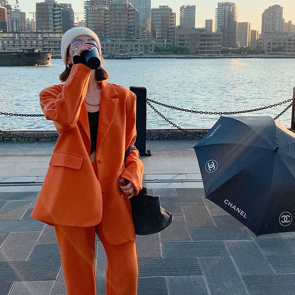 new women 2021 autumn winter fashion suits female long sleeve casual loose blazer pants set office ladies two-piece sets a2179qzs, White
new women 2021 autumn winter fashion suits female long sleeve casual loose blazer pants set office ladies two-piece sets a2179qzs, White