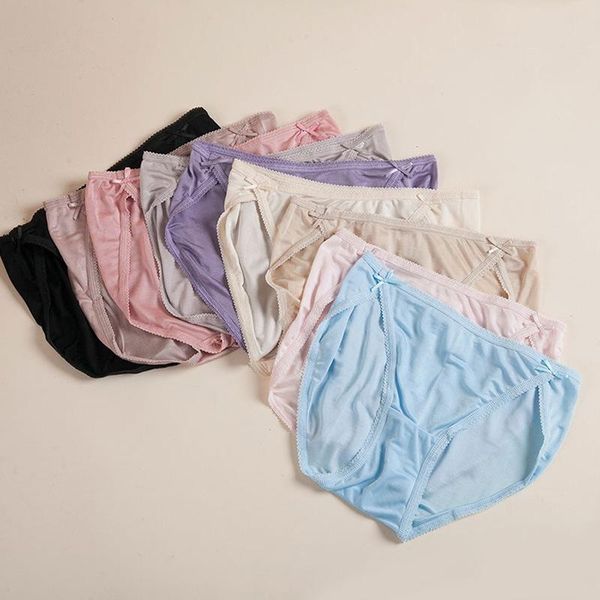 women's panties 4 pack 100% real silk low rise briefs underwear lingerie size l xl 1008, Black;pink
women's panties 4 pack 100% real silk low rise briefs underwear lingerie size l xl 1008, Black;pink