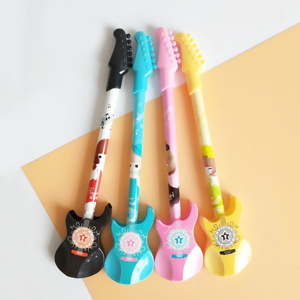 1 pcs cute guitar gel pen school office supply handles creative pretty lovely musical instrument violin
1 pcs cute guitar gel pen school office supply handles creative pretty lovely musical instrument violin