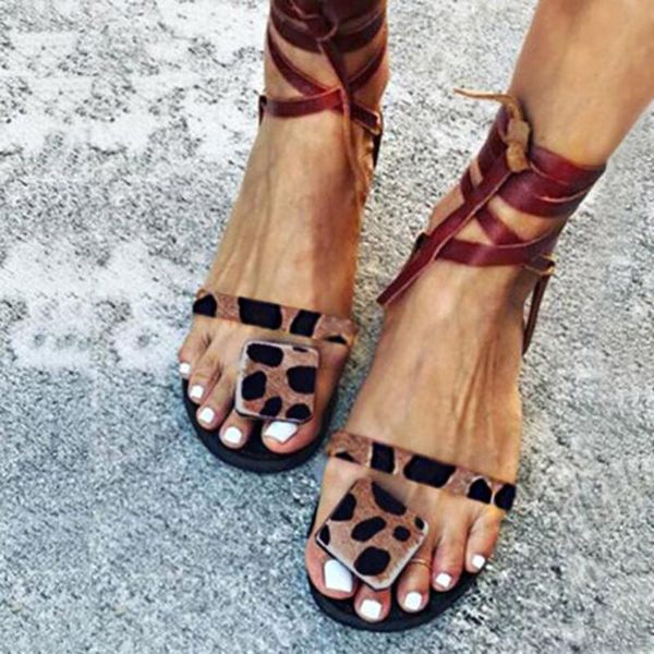 sandals telotuny women flip-flops leopard print roman style lace-up flats open toe ankle straps outdoor 2021, Black
sandals telotuny women flip-flops leopard print roman style lace-up flats open toe ankle straps outdoor 2021, Black