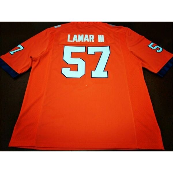 001 clemson tigers tre lamar iii #57 real full embroidery college jersey size s-4xl or custom any name or number jersey, Black
001 clemson tigers tre lamar iii #57 real full embroidery college jersey size s-4xl or custom any name or number jersey, Black