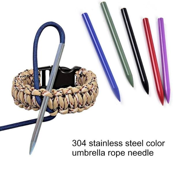 6pcs/set paracord weaving needles diy stainless steel paracord bracelet weaving maker needle parachute cord rope knitting tools
6pcs/set paracord weaving needles diy stainless steel paracord bracelet weaving maker needle parachute cord rope knitting tools