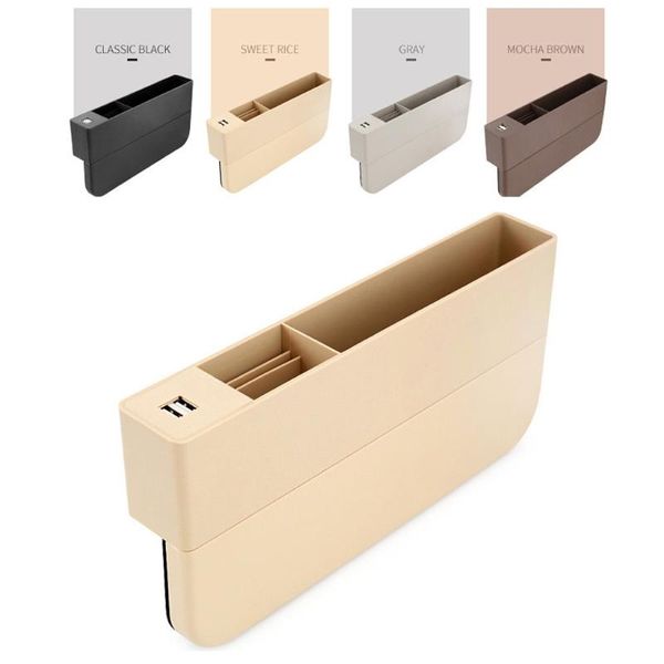 car organizer seat crevice multi-function storage box leather change t slit with usb socket auto
car organizer seat crevice multi-function storage box leather change t slit with usb socket auto