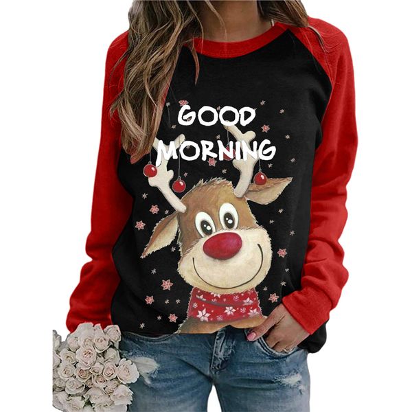 fashion christmas tree printing women tshirts plaid stitching long sleeve autumn t-shirt o-neck harajuku top, Gray
fashion christmas tree printing women tshirts plaid stitching long sleeve autumn t-shirt o-neck harajuku top, Gray
