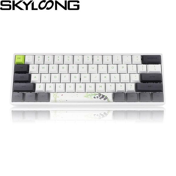 keyboards skyloong sk61 panda 61 keys wired 60% portable mechanical keyboard pbt keycaps swap mini gaming for desklaptop
keyboards skyloong sk61 panda 61 keys wired 60% portable mechanical keyboard pbt keycaps swap mini gaming for desklaptop