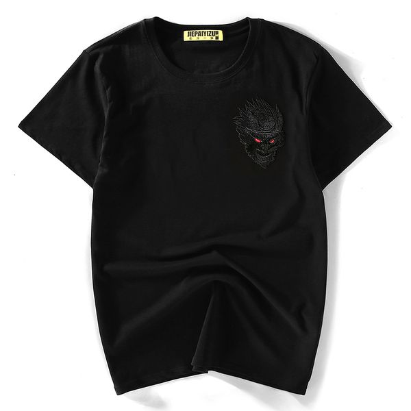 2021 summer new trends chinese style embroidery brand t shirt men large size m-4xl cotton loose short sleeve t-shirt mens camisa 0zbo, White;black
2021 summer new trends chinese style embroidery brand t shirt men large size m-4xl cotton loose short sleeve t-shirt mens camisa 0zbo, White;black