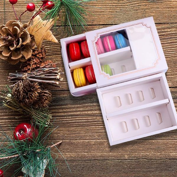 gift wrap 10pcs paper macaron cake box packing with window handmade storage gifts favors boxes baby shower wedding party decor
gift wrap 10pcs paper macaron cake box packing with window handmade storage gifts favors boxes baby shower wedding party decor
