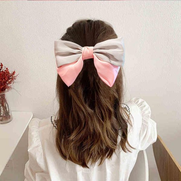 hair accessories 2021 women girls elegant chiffon two colors patchwork big bow clips sweet headband hairpins fashion
hair accessories 2021 women girls elegant chiffon two colors patchwork big bow clips sweet headband hairpins fashion