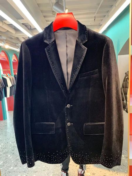men's suits & blazers sk215 fashion coats jackets 2021 runway luxury european design party style clothing, White;black
men's suits & blazers sk215 fashion coats jackets 2021 runway luxury european design party style clothing, White;black