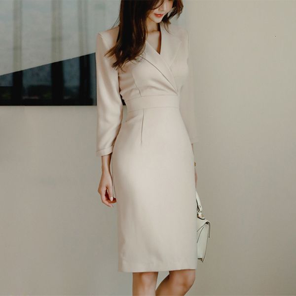New Sexy Apricot Bodycon Wrapping Office Lady Blazer Solid v Neck 2/3 Sleeve Back Split a Woman's Dress Line Vintage Clothes Ftn2, Black;gray
New Sexy Apricot Bodycon Wrapping Office Lady Blazer Solid v Neck 2/3 Sleeve Back Split a Woman's Dress Line Vintage Clothes Ftn2, Black;gray