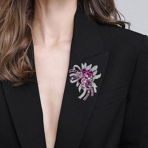 luxury purple crystal mosaic violet brooch flower for women lady simple wild buckle scarf girls clothes gifts, Gray
luxury purple crystal mosaic violet brooch flower for women lady simple wild buckle scarf girls clothes gifts, Gray