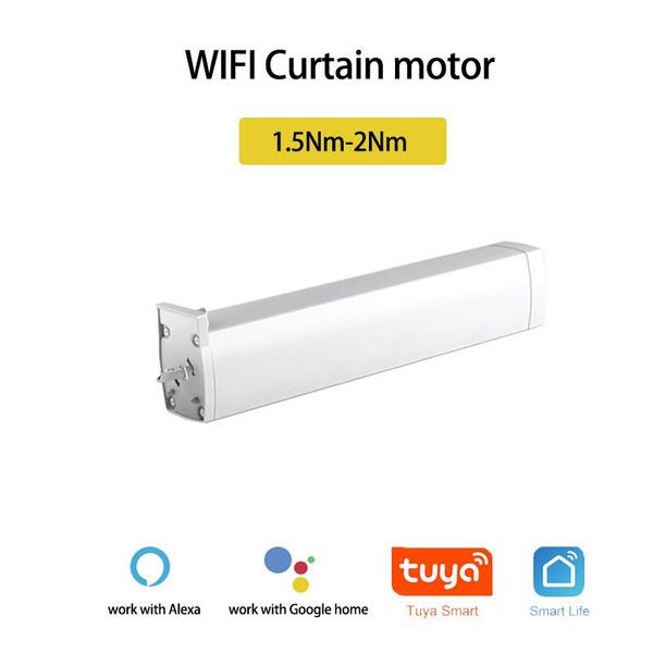 smart home control curtain motor wifi for tuya device wireless remote app work with alexa and google
smart home control curtain motor wifi for tuya device wireless remote app work with alexa and google