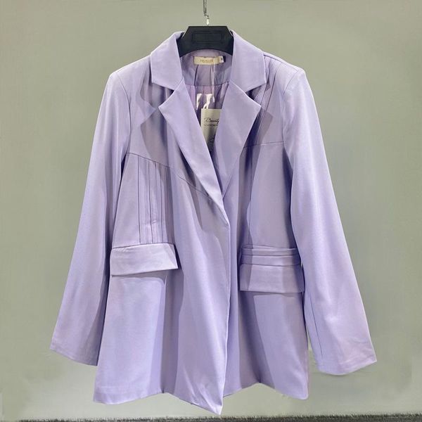 women's suits & blazers women purple blazer long sleeve korea style female fashion loose v-neck outerwear spring autumn, White;black
women's suits & blazers women purple blazer long sleeve korea style female fashion loose v-neck outerwear spring autumn, White;black