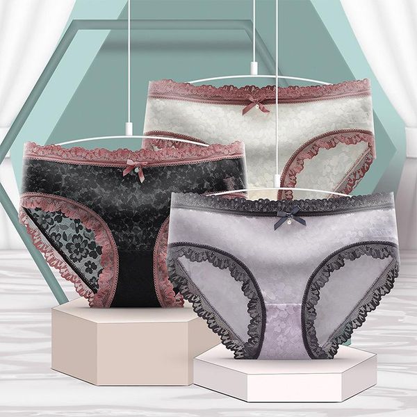 women's panties french lace underwear mesh transparent lightweight breathable cotton bottom medium waist large, Black;pink
women's panties french lace underwear mesh transparent lightweight breathable cotton bottom medium waist large, Black;pink