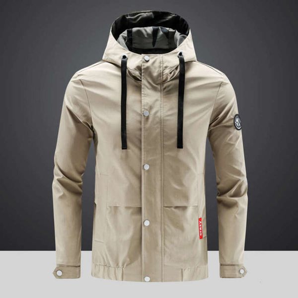 jacket autumn winter 2021 new brand hoodie windbreaker fashion work clothes men's wear, Tan;black
jacket autumn winter 2021 new brand hoodie windbreaker fashion work clothes men's wear, Tan;black