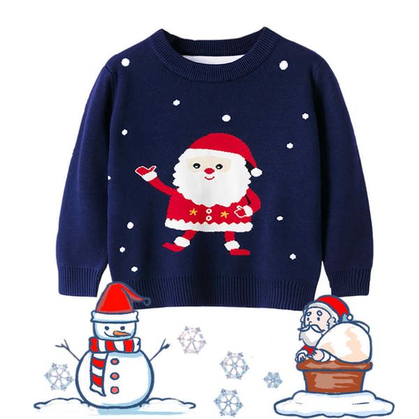 2021 new autumn winter boy girls warm long sleeve sweaters children clothes christmas cartoon santa claus kids knitt coat y1024, Blue
2021 new autumn winter boy girls warm long sleeve sweaters children clothes christmas cartoon santa claus kids knitt coat y1024, Blue