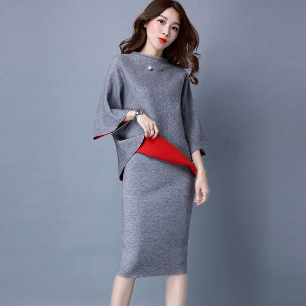 the new autumn and winter for women casual fashion around neck hit color magro hip package knit two-piece dressed al749 h9b4, White
the new autumn and winter for women casual fashion around neck hit color magro hip package knit two-piece dressed al749 h9b4, White