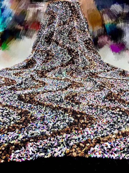 ribbon african sheer lace fabric 2021 nigeria sequin embroidery french mesh dress sx3533, Pink;blue
ribbon african sheer lace fabric 2021 nigeria sequin embroidery french mesh dress sx3533, Pink;blue