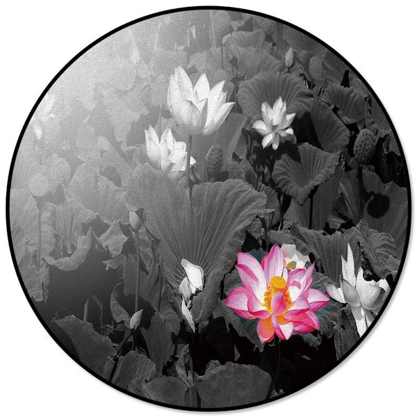 carpets black and white lotus flower pattern rugs for home living room round rug children rooms non-slip
carpets black and white lotus flower pattern rugs for home living room round rug children rooms non-slip