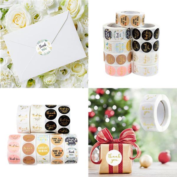 gift wrap 500pcs/roll colorful thank you for your order sticker awesome super work stationery envelope seal labels decoration
gift wrap 500pcs/roll colorful thank you for your order sticker awesome super work stationery envelope seal labels decoration