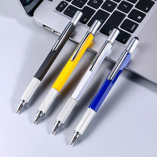 novel multifunctional screwdriver 1.0mm ballpoint pen plastic handwriting phone touch 6 in 1 tool pen, Blue;orange
novel multifunctional screwdriver 1.0mm ballpoint pen plastic handwriting phone touch 6 in 1 tool pen, Blue;orange