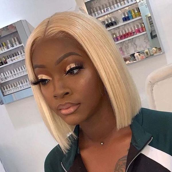 lace wigs transparent 613 blonde t part front for black women remy straight brazilian human hair short bob frontal wig, Black;brown
lace wigs transparent 613 blonde t part front for black women remy straight brazilian human hair short bob frontal wig, Black;brown