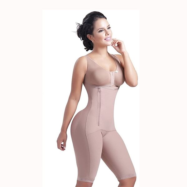 women tummy control fajas front closure side zipper full body shaper postpartum bodysuit waist trainer, Black;white
women tummy control fajas front closure side zipper full body shaper postpartum bodysuit waist trainer, Black;white