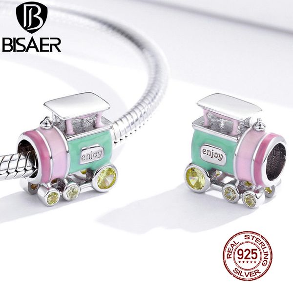 bisaer railway train beads 925 sterling silver colorful zircon car charms pendant fit original bracelet necklace jewelry efc289 q0531, Black
bisaer railway train beads 925 sterling silver colorful zircon car charms pendant fit original bracelet necklace jewelry efc289 q0531, Black
