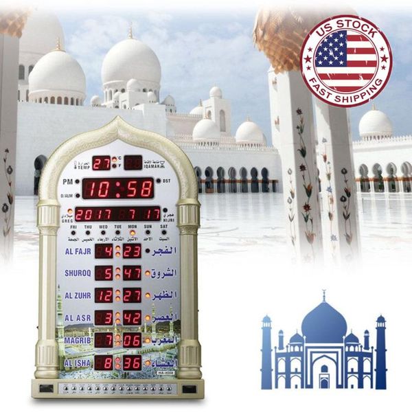 azan mosque prayer clock islamic mosque azan calendar muslim prayer wall alarm clock ramadan home decor with remote control
azan mosque prayer clock islamic mosque azan calendar muslim prayer wall alarm clock ramadan home decor with remote control