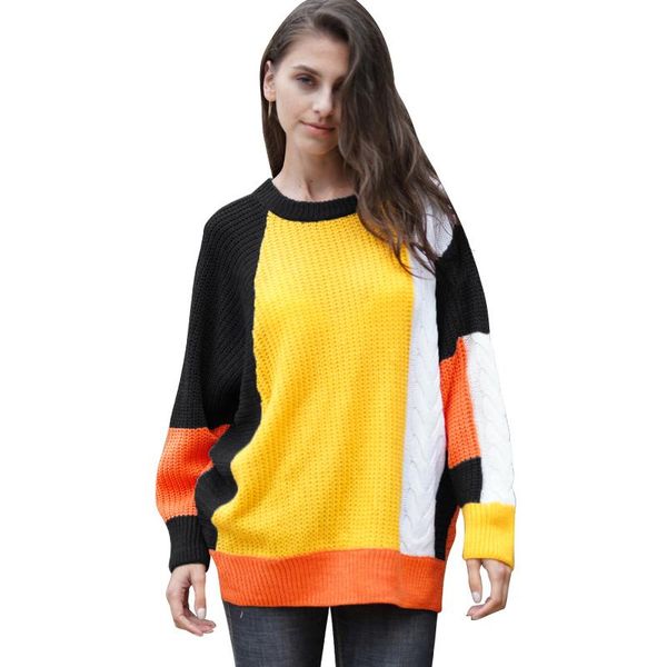 women's sweaters women knitted sweater color block batwing sleeve ribbed splits woman winter 2021 twist autumn casual loose pullover, White;black
women's sweaters women knitted sweater color block batwing sleeve ribbed splits woman winter 2021 twist autumn casual loose pullover, White;black
