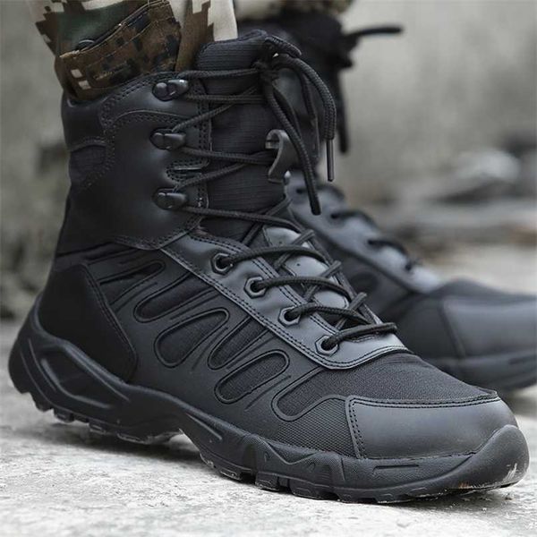 men's boots hiking shoes men brand military super light combat special force tactical desert ankle botas masculina 211022, Black
men's boots hiking shoes men brand military super light combat special force tactical desert ankle botas masculina 211022, Black