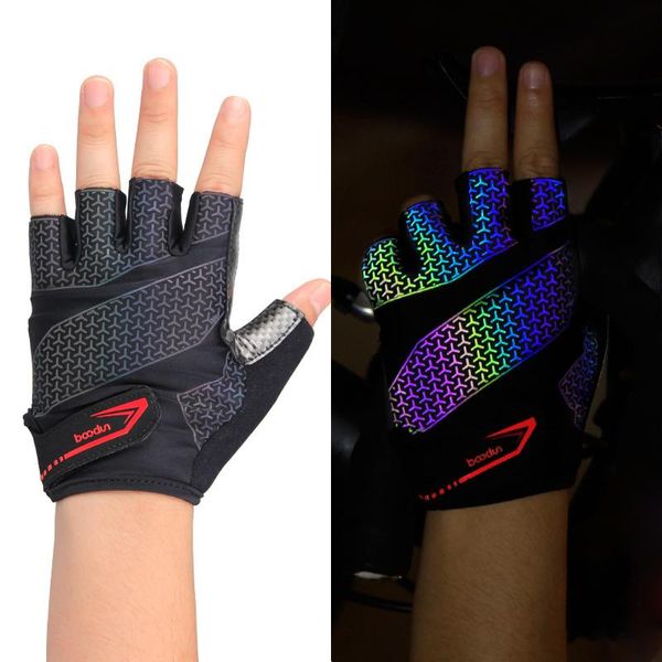 cycling gloves boodun gel reflective half finger for men and women -absorbing summer road bike mountain mtb, Black
cycling gloves boodun gel reflective half finger for men and women -absorbing summer road bike mountain mtb, Black