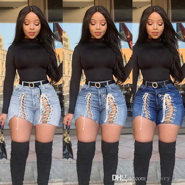 women strapping denim shorts fashion tassel slimming casual straight split jean pants designer summer trousers a159, Blue
women strapping denim shorts fashion tassel slimming casual straight split jean pants designer summer trousers a159, Blue