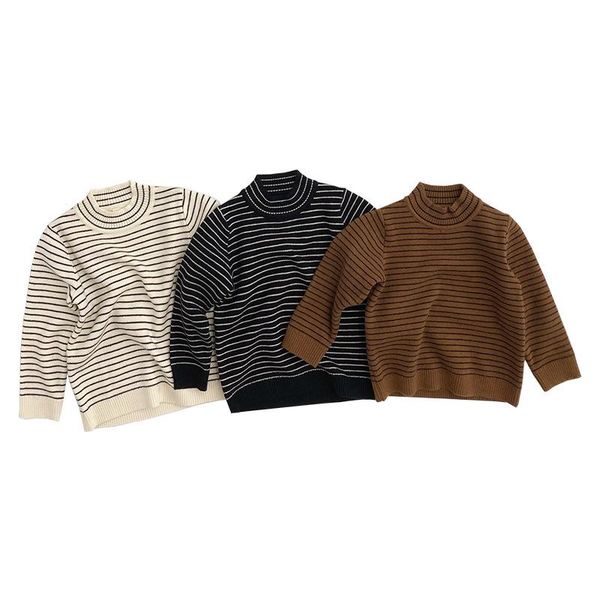 pullover wlg boys girls sweater fall winter striped thick sweaters kids casual all match clothes for 1-6 years, Blue
pullover wlg boys girls sweater fall winter striped thick sweaters kids casual all match clothes for 1-6 years, Blue