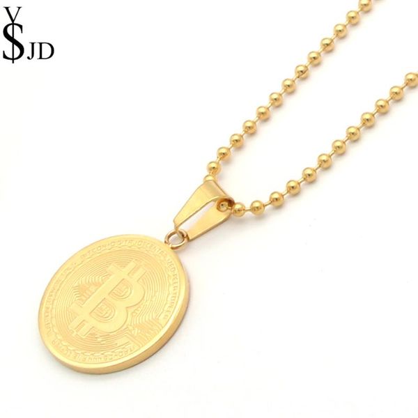 pendant necklaces ysjd virtual coin model necklace stainless steel jewelry gold & pendants gifts for women, Silver
pendant necklaces ysjd virtual coin model necklace stainless steel jewelry gold & pendants gifts for women, Silver