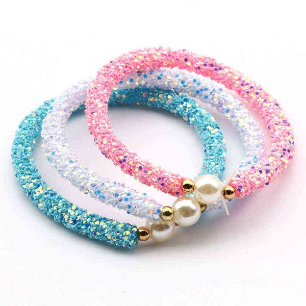 3pcs white blue pink cute sequins pearls bracelet child sweater for children's jewelry birthday party girl's gifts, Golden;silver
3pcs white blue pink cute sequins pearls bracelet child sweater for children's jewelry birthday party girl's gifts, Golden;silver