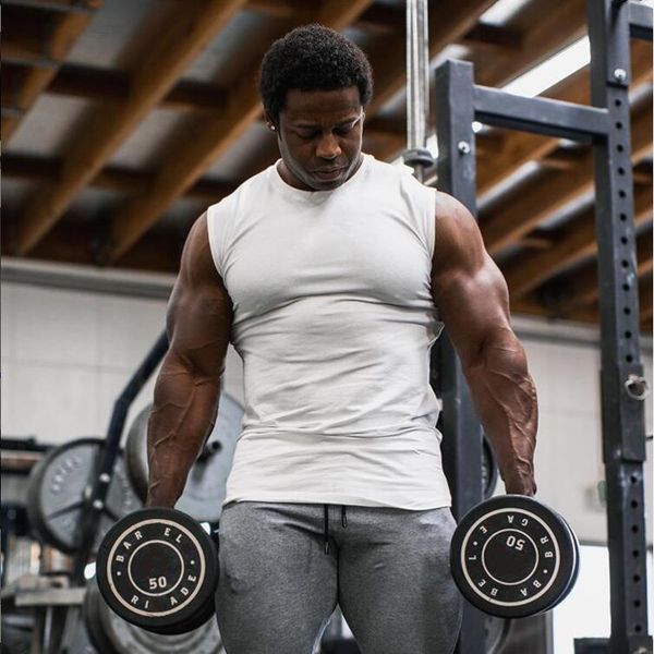 men' tank summer gym clothing sporting singlets bodybuilding stringer men cotton fitness sleeveless shirt muscle vest, White;black
men' tank summer gym clothing sporting singlets bodybuilding stringer men cotton fitness sleeveless shirt muscle vest, White;black