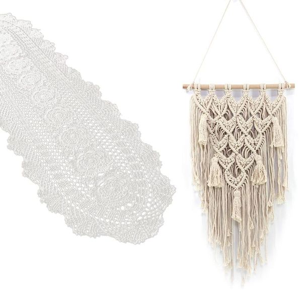 tapestries 1 set wall hanging macrame curtain bohemian hand woven tapestry & pcs handmade crochet cotton lace table runner
tapestries 1 set wall hanging macrame curtain bohemian hand woven tapestry & pcs handmade crochet cotton lace table runner