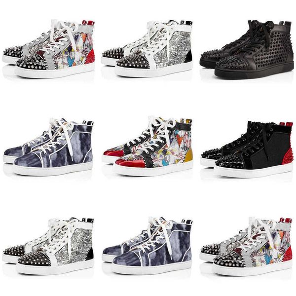 2022 new luxury men women shoe studded spikes fashion red suede leather mens sneaker womens flat bottoms shoes party lovers size 36-46, Black
2022 new luxury men women shoe studded spikes fashion red suede leather mens sneaker womens flat bottoms shoes party lovers size 36-46, Black