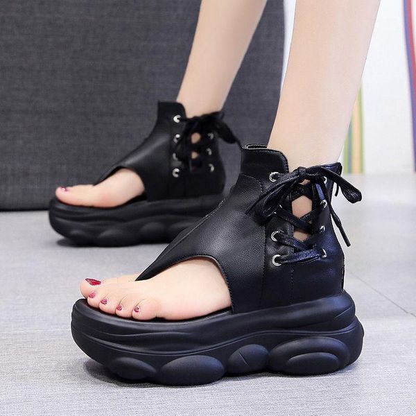 women 2021 new summer personality cross strap sandals platform heighten roman shoes open toe ladies beach shoes, Black
women 2021 new summer personality cross strap sandals platform heighten roman shoes open toe ladies beach shoes, Black