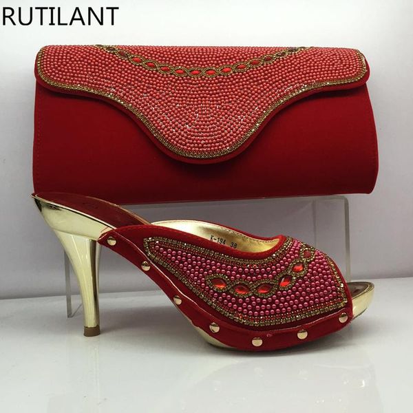 dress shoes red color and bag set african sets 2021 italian ladies shoe decorated with rhinestone party, Black
dress shoes red color and bag set african sets 2021 italian ladies shoe decorated with rhinestone party, Black