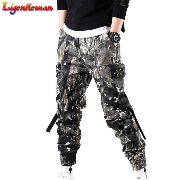 men's pants hip hop streetwear ribbons zipper men black slim harem joggers side-pockets cotton man trousers camouflage
men's pants hip hop streetwear ribbons zipper men black slim harem joggers side-pockets cotton man trousers camouflage