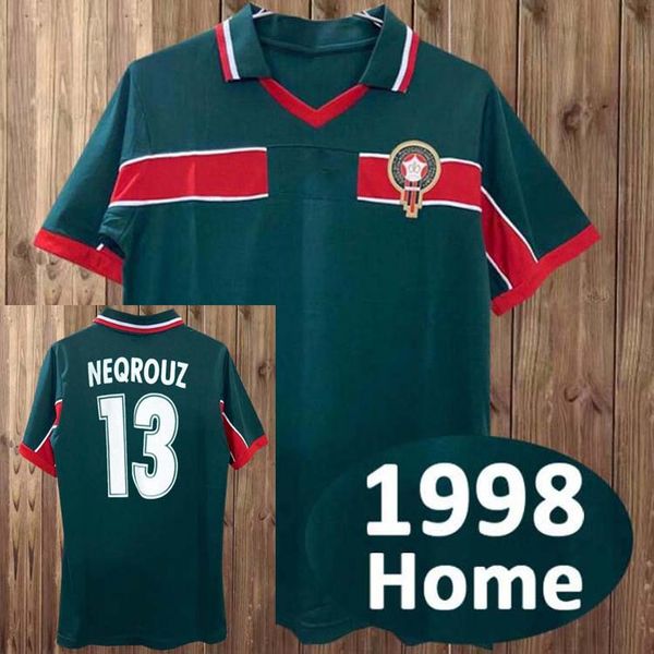 998 retro morocco classic soccer jersey ouakili neqrouz bassir abrami ancient maillot el hadrioui hadji football shirt, Black;yellow
998 retro morocco classic soccer jersey ouakili neqrouz bassir abrami ancient maillot el hadrioui hadji football shirt, Black;yellow