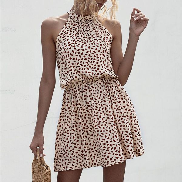casual dresses boho summer dress women floral halter sleeveless bohemian style beach vestidos de mujer 2021, Black;gray
casual dresses boho summer dress women floral halter sleeveless bohemian style beach vestidos de mujer 2021, Black;gray
