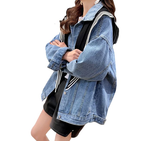 women's trench coats jean jacket, korean fashion, long sleeve, fake casual harajuku navy collar, women's outer garment xcg5, Tan;black
women's trench coats jean jacket, korean fashion, long sleeve, fake casual harajuku navy collar, women's outer garment xcg5, Tan;black