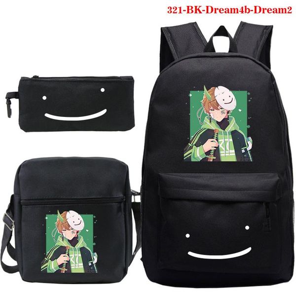 backpack dreamwastaken boys girls dream smp school bags 3 pcs set bookbag teen travel rucksack book bagpack mochila
backpack dreamwastaken boys girls dream smp school bags 3 pcs set bookbag teen travel rucksack book bagpack mochila