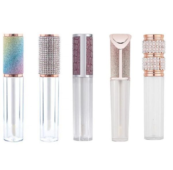 2021 empty transparent lip gloss tubes plastic lip balm tube lipstick mini sample cosmetic container with silver cap
2021 empty transparent lip gloss tubes plastic lip balm tube lipstick mini sample cosmetic container with silver cap