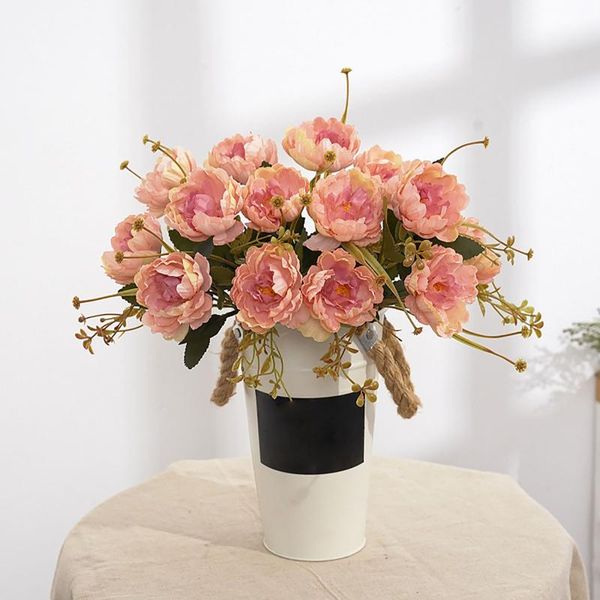 decorative flowers & wreaths 30cm silk peony artificial flower pink diy home living room garden wedding decoration fake for vase bouquet
decorative flowers & wreaths 30cm silk peony artificial flower pink diy home living room garden wedding decoration fake for vase bouquet
